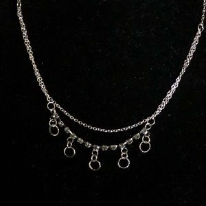 Paparazzi Short Silver Necklace with Earrings NWT